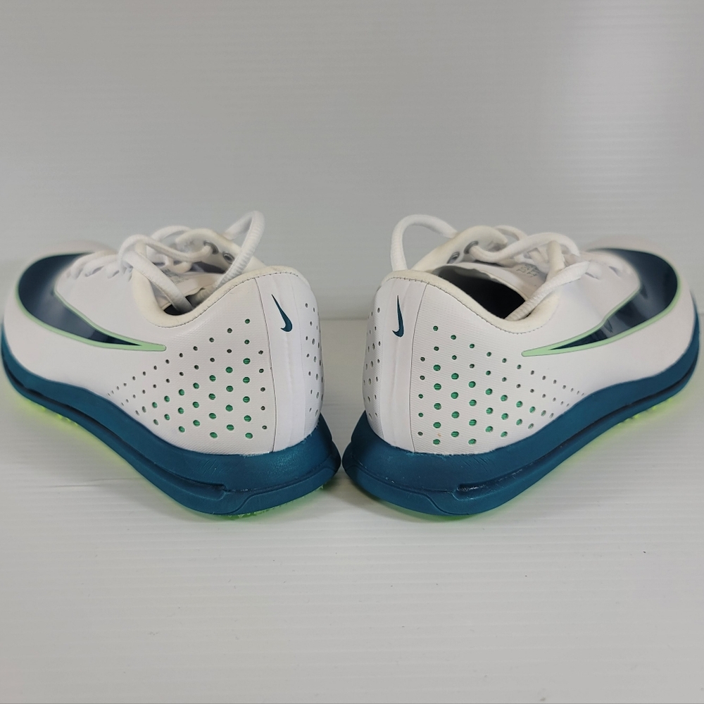 Nike Triple Jump Elite 3 White Electric Algae Spikes Men's Size 9 HV6425-100 - Picture 8 of 10